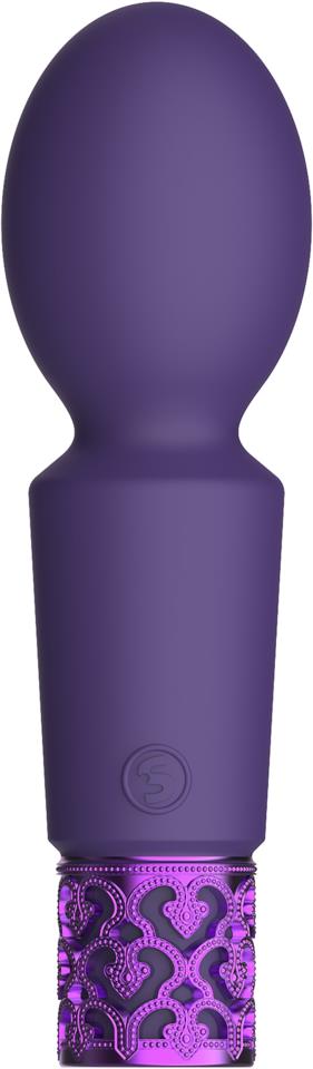 Shots Royal Gems Brilliant Rechargeable Silicone Bullet Purple