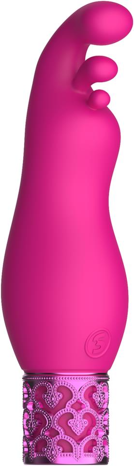 Shots Royal Gems Exquisite Rechargeable Silicone Bullet Pink