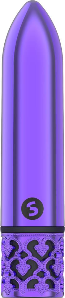 Shots Royal Gems Glamour Rechargeable ABS Bullet Purple
