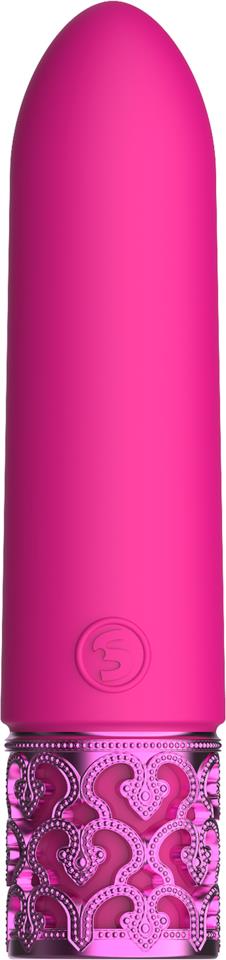 Shots Royal Gems Imperial Rechargeable Silicone Bullet Pink