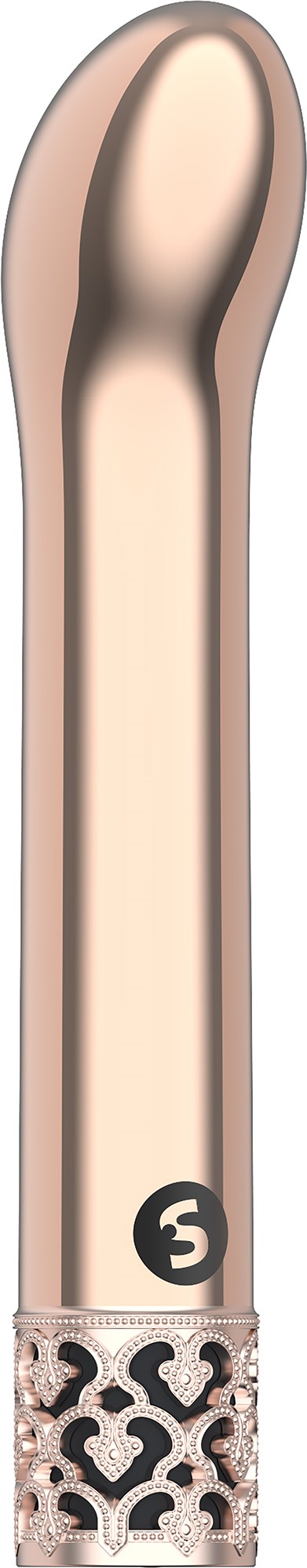 Shots Royal Gems Jewel Rechargeable ABS Bullet Rose Gold