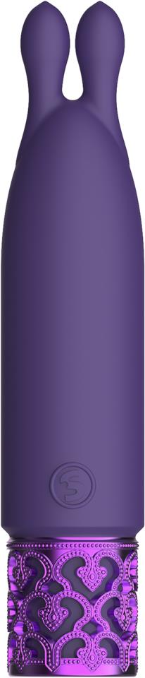 Shots Royal Gems Twinkle Rechargeable Silicone Bullet Purple