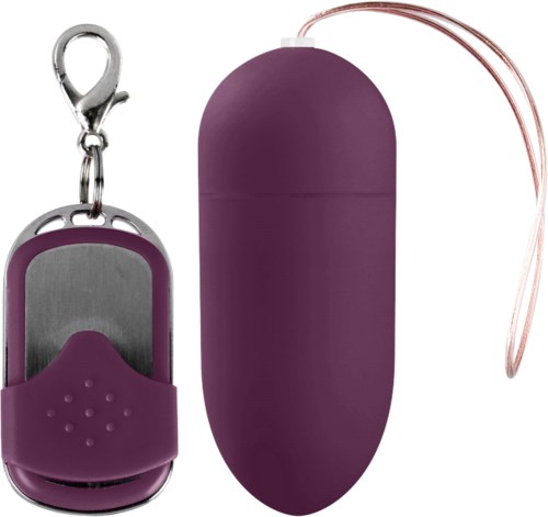 Shots Shots Toys 10 Speed Remote Vibrating Egg Big Purple