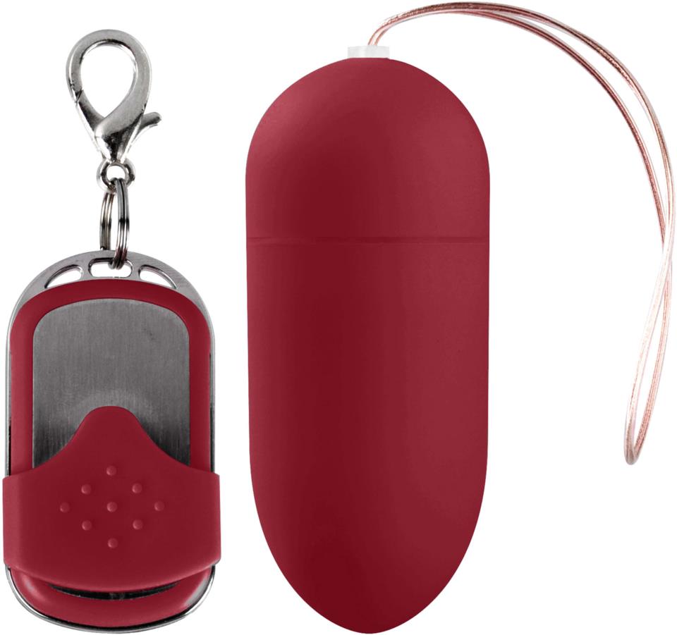 Shots Shots Toys 10 Speed Remote Vibrating Egg Big Red