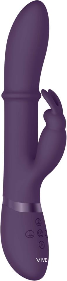 Shots VIVE Halo Ring Rabbit Vibrator Purple