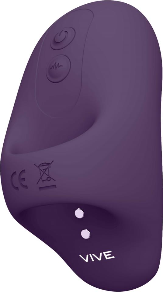 Shots VIVE Hana Pulse Wave Finger Vibrator Purple
