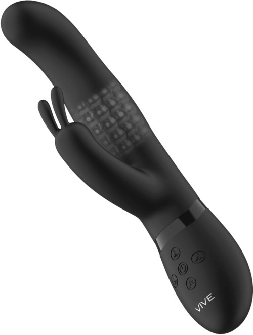 En sort virtuel reality handske uden fingre, med knapper og en rem om håndleddet. Den virker high-tech til spil.
