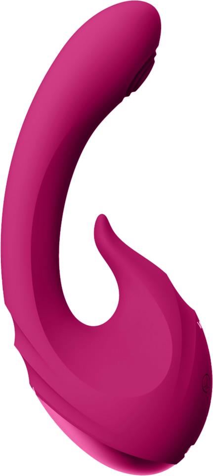 Shots VIVE Miki Pulse Wave & Flickering G-Spot Vibrator Pink
