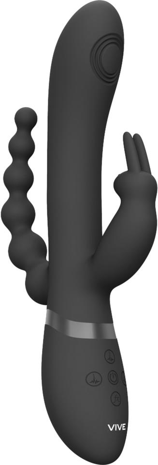 VIVE VIVE Rini Pulse Wave & Vibrating Double Penetration Rabbit Black | lyko.com VIVE VIVE Rini Pulse Wave & Vibrating Double Penetration Rabbit Black | lyko.com
