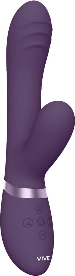 Shots VIVE Tani Finger Motion with Pulse-Wave Vibrator Purple
