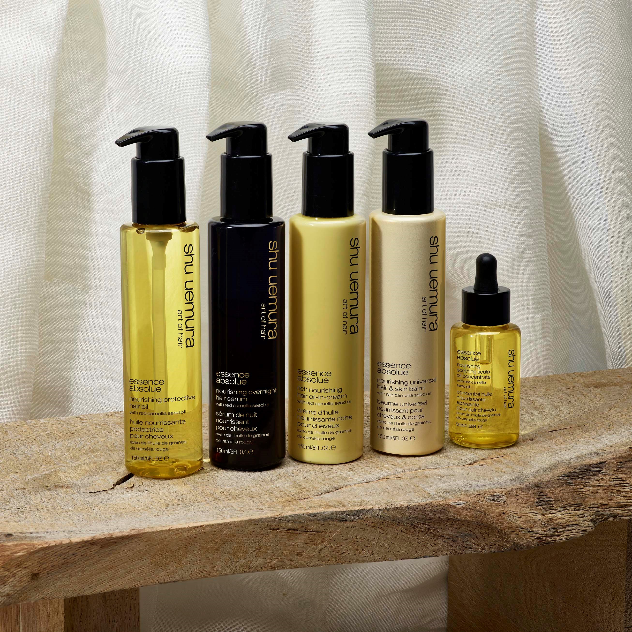 Shu Uemura Essence Absolue nourishing protective hair oil 150 ml (obrázok 4)
