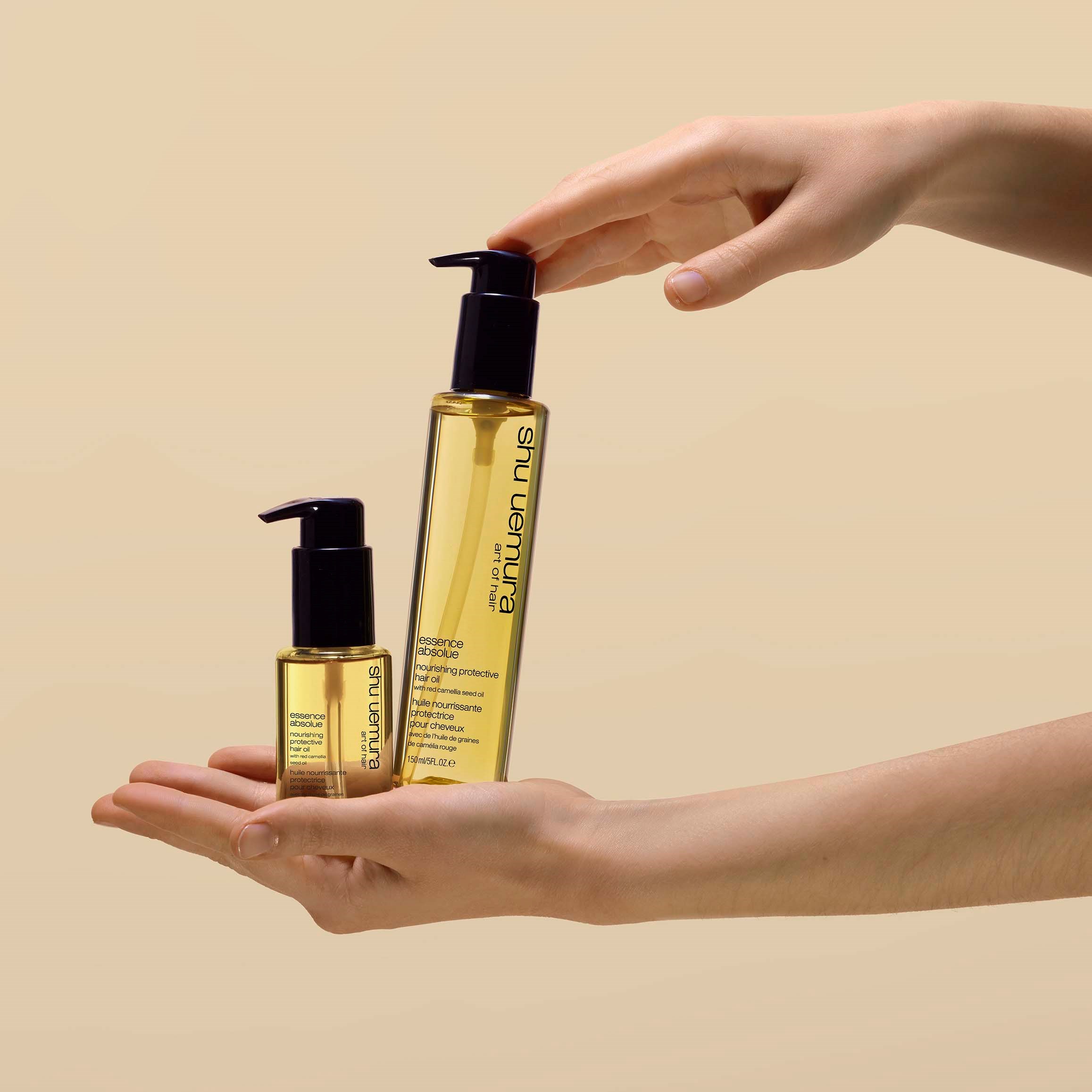 Shu Uemura Essence Absolue nourishing protective hair oil 50 ml (obrázok 4)