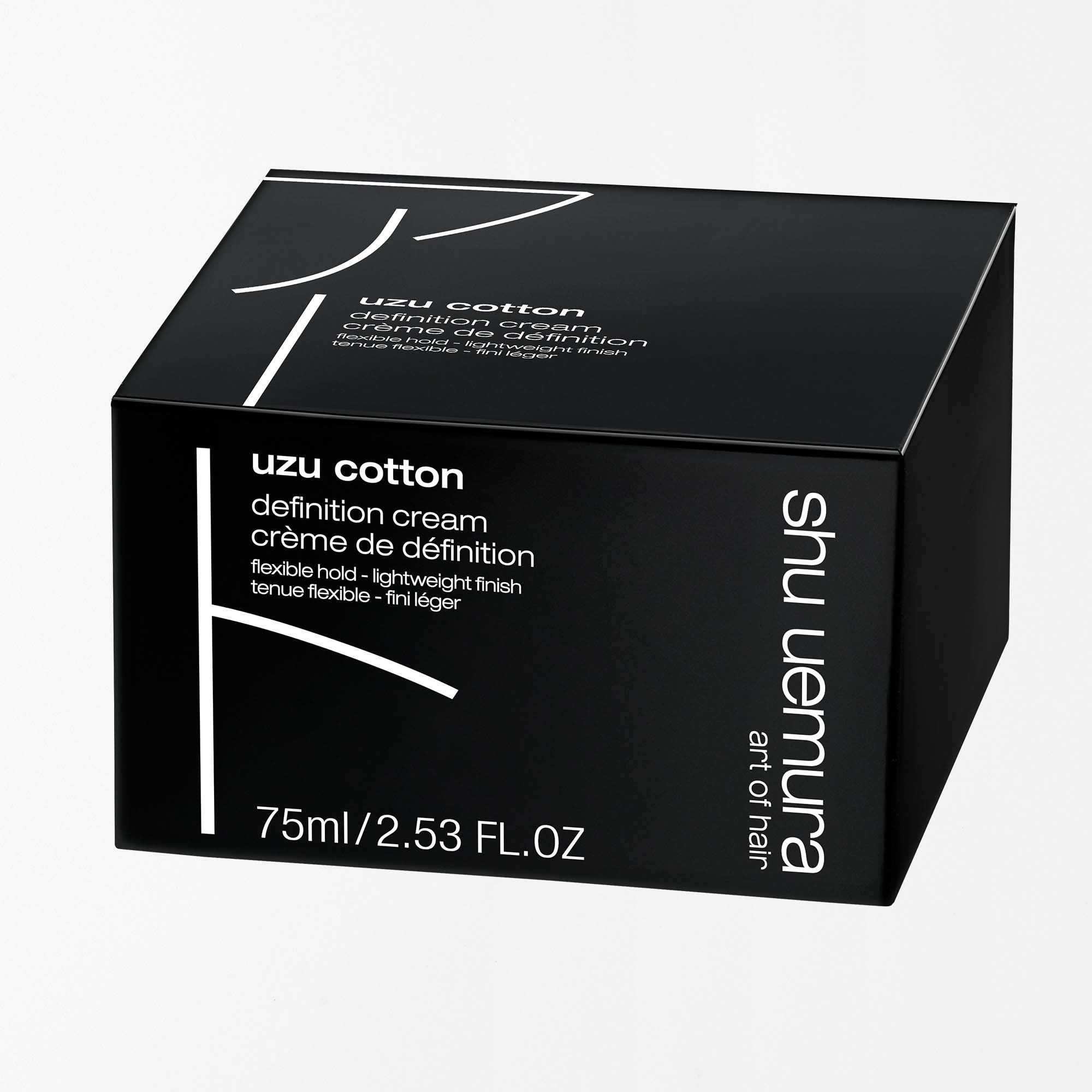 Shu Uemura Styling Uzu Cotton 75 ml - pomada do włosów 75 ml (obrázok 4)