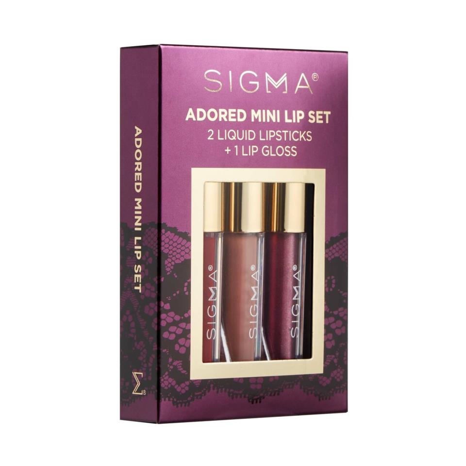 Sigma Beauty Adored Mini Lip Set