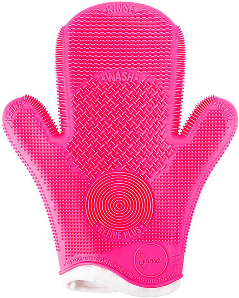Sigma Beauty Brush 2X Sigma Spa Brush Cleaning Glove - Pink