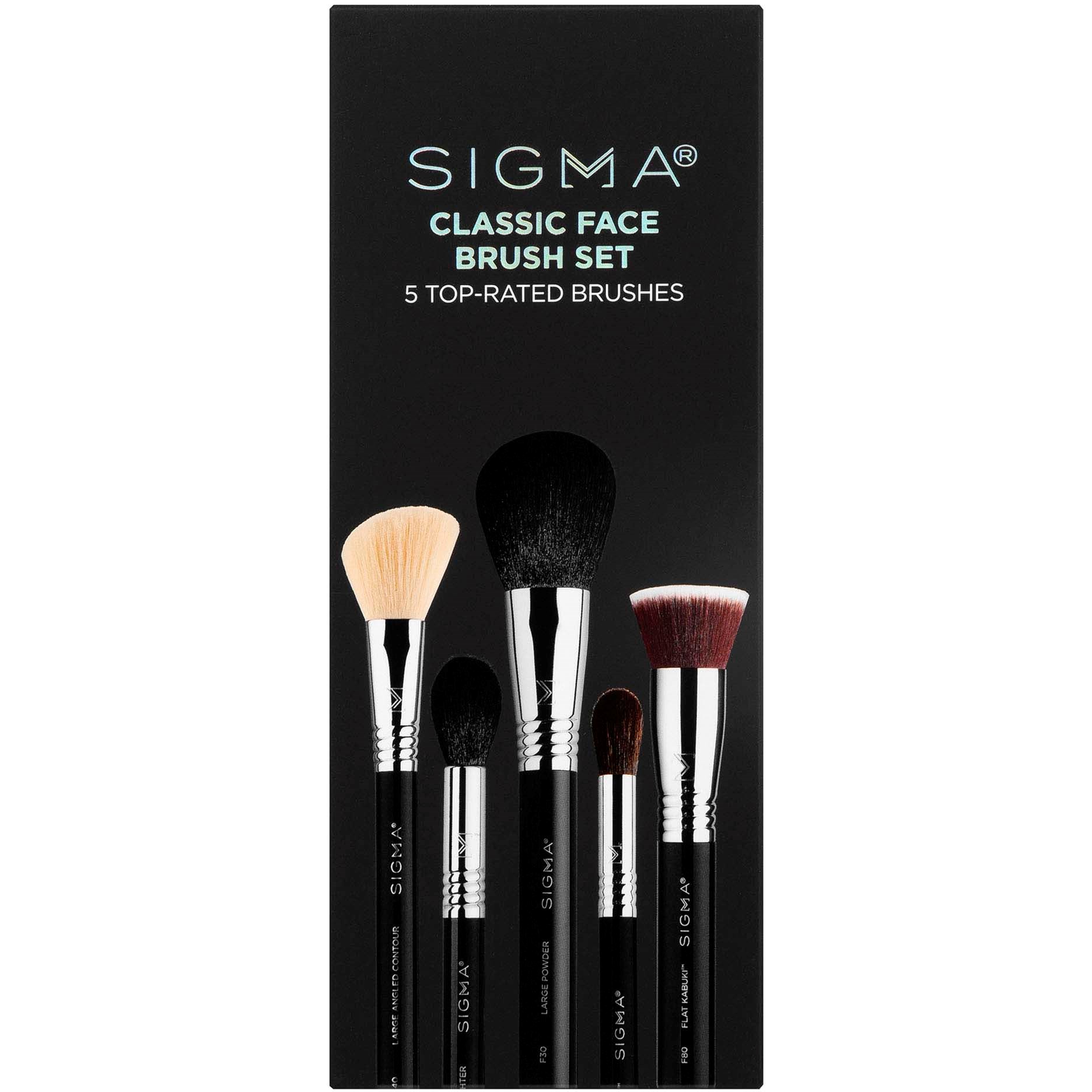Läs mer om Sigma Beauty Classic Face Brush Set