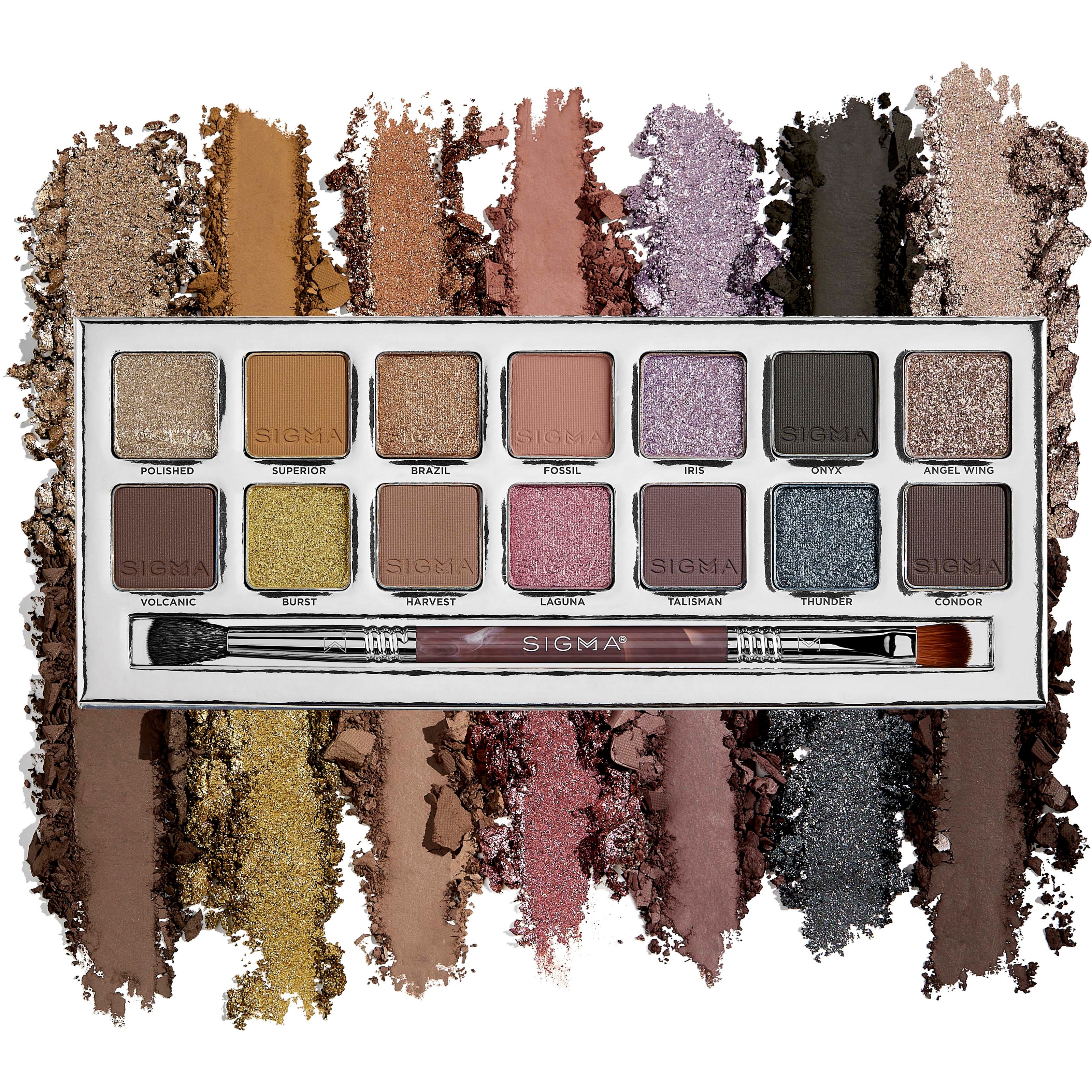 Sigma Beauty Cool Neutrals Eyeshadow Palette (obrázok 4)