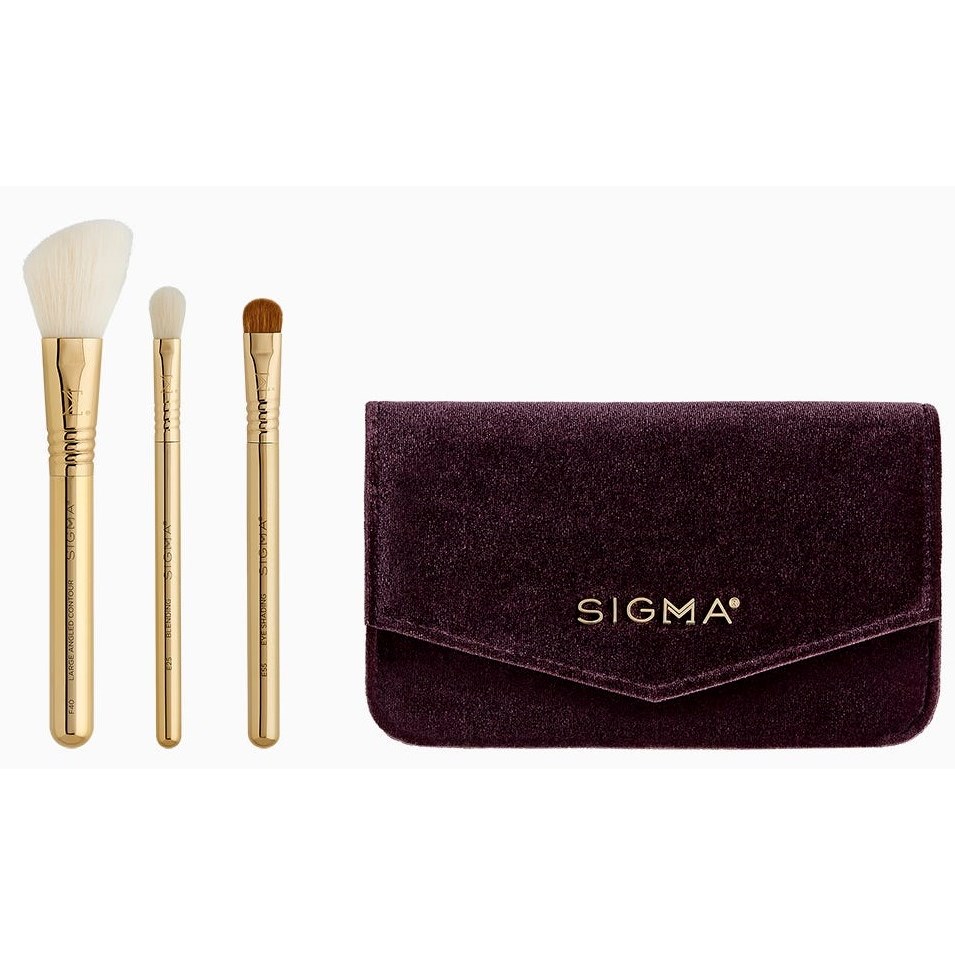 Sigma Beauty Elite Essential Trio Brush Set