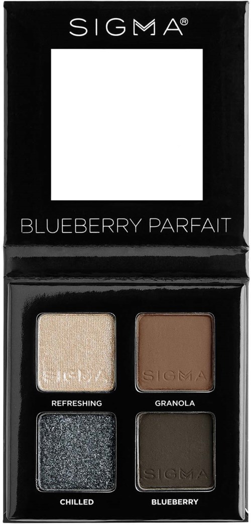 Sigma Beauty Eyeshadow Quad Blueberry Parfait