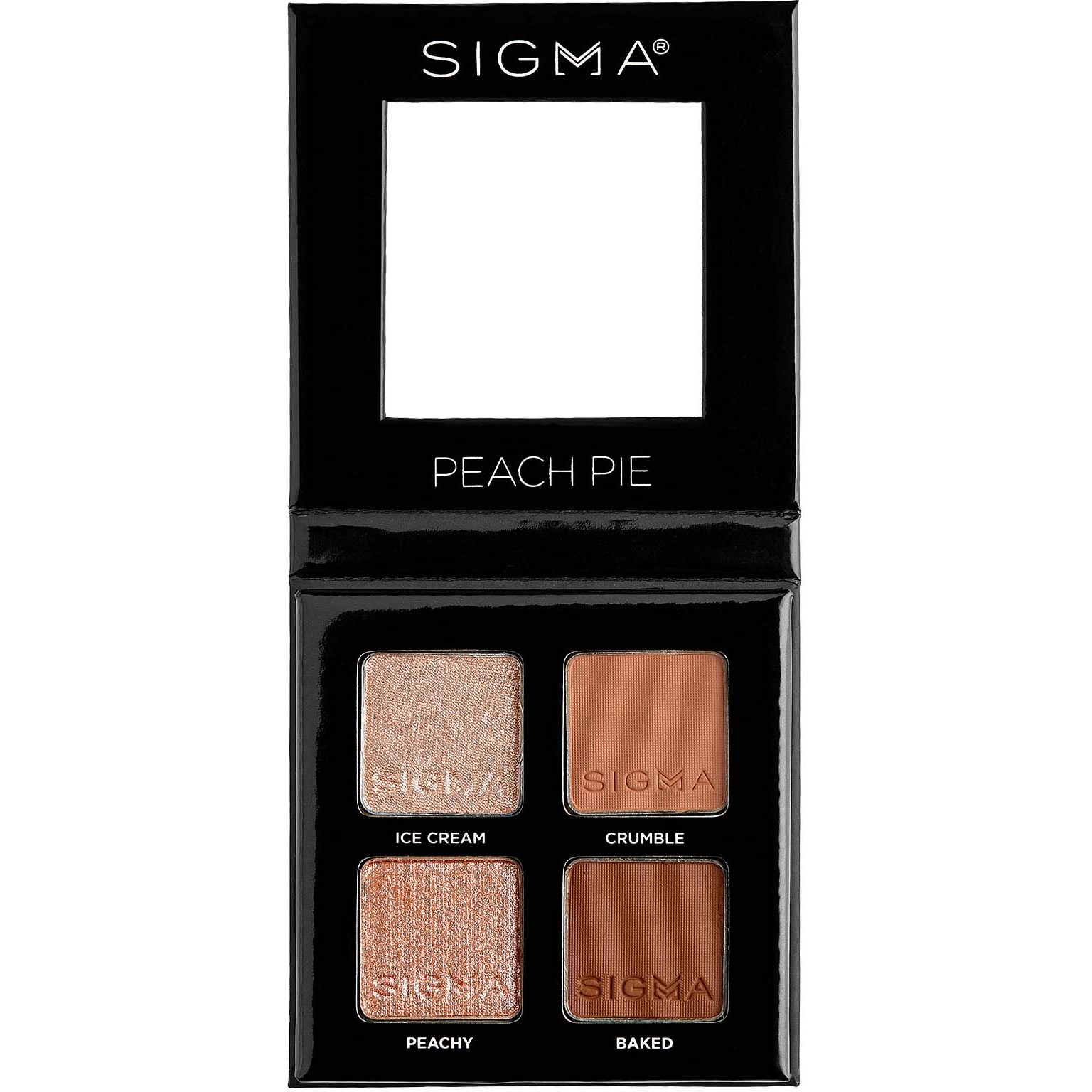Фото - Тіні для повік Sigma Beauty Eyeshadow Quad Peach Pie 
