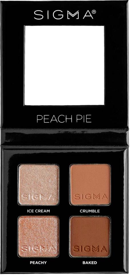 Sigma Beauty Eyeshadow Quad Peach Pie