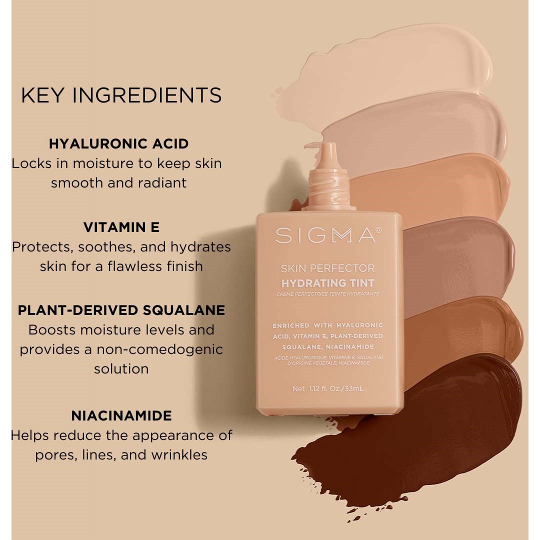 Sigma Beauty Skin Perfector Hydrating Tint 2 Light Beige (obrázok 3)
