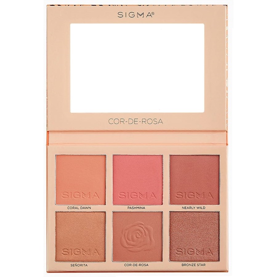 Läs mer om Sigma Beauty Cor-de-Rosa Blush Palette