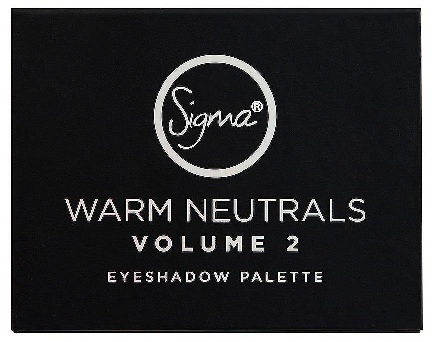 Sigma Warm Neutrals Eyeshadow Palette