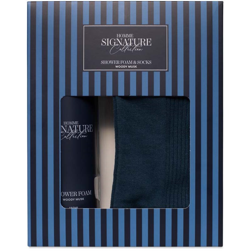 Signature Collection Homme Shower Foam & Socks Gift Set