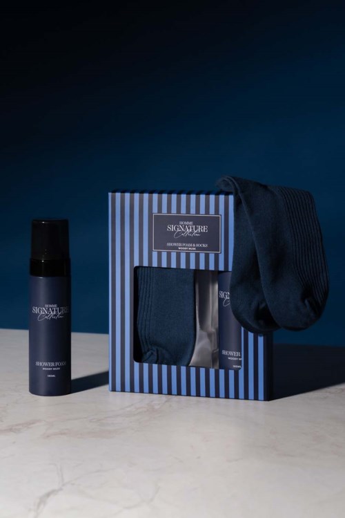Signature Collection Homme Shower Foam & Socks Gift Set