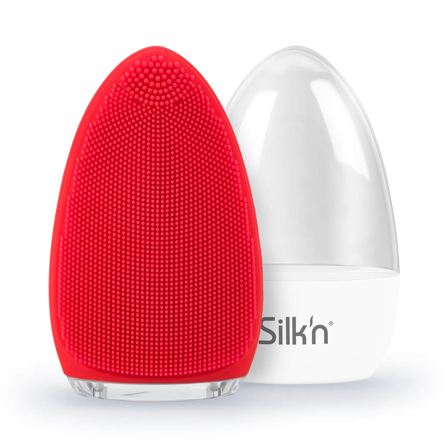 Silkn Cleansing Brush Bright Red