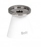 Vetoketju, jossa on pieni kengän kuva ja sana "Boot" alla.
