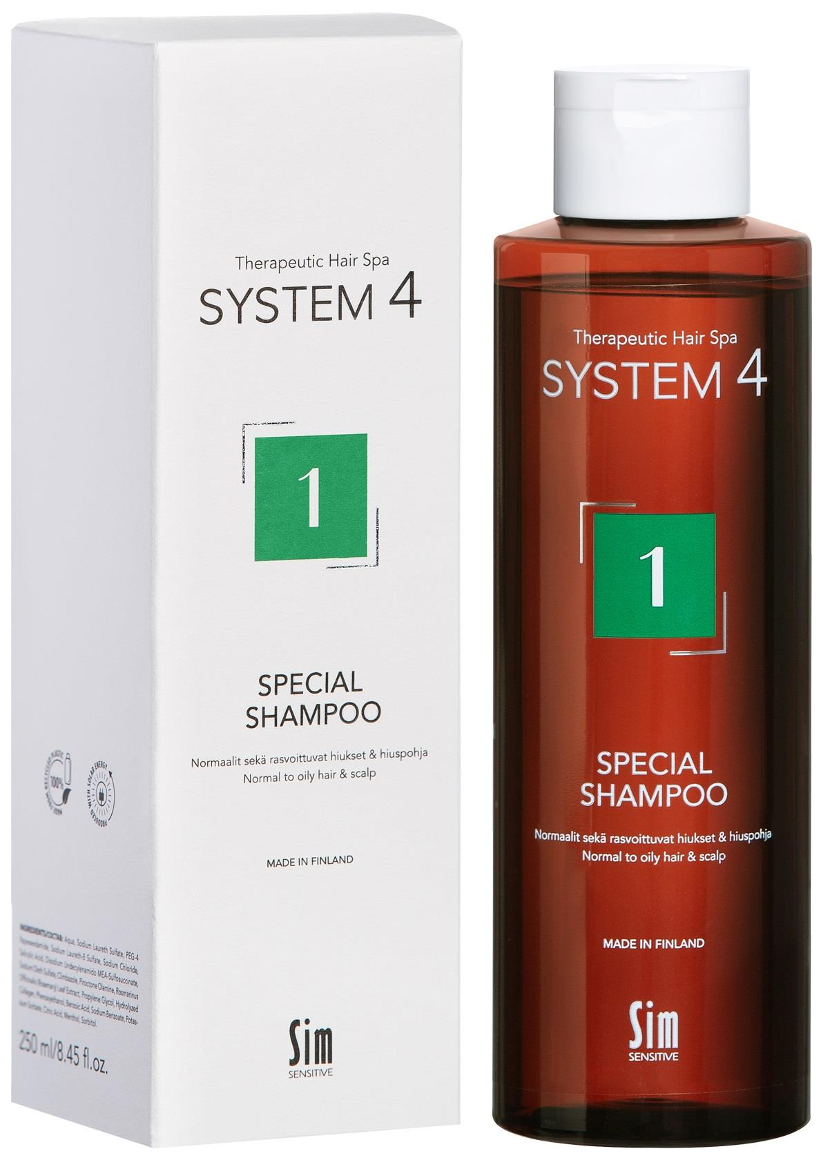 SIM Sensitive System 4 1 Special Shampoo 250 ml