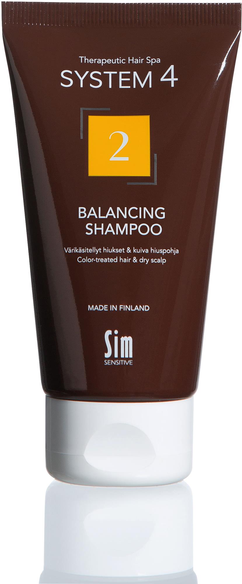 Sim Sensitive System 4 2 Balancing Shampoo 75 ml | lyko.com