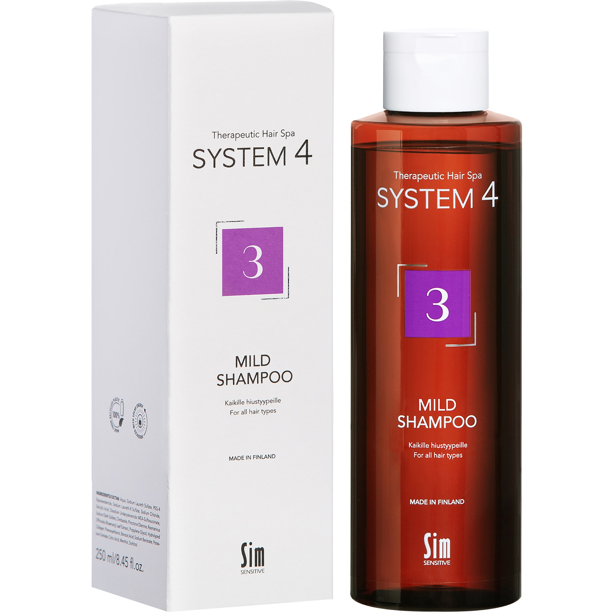 Läs mer om Sim Sensitive System 4 3 Mild Shampoo 250 ml