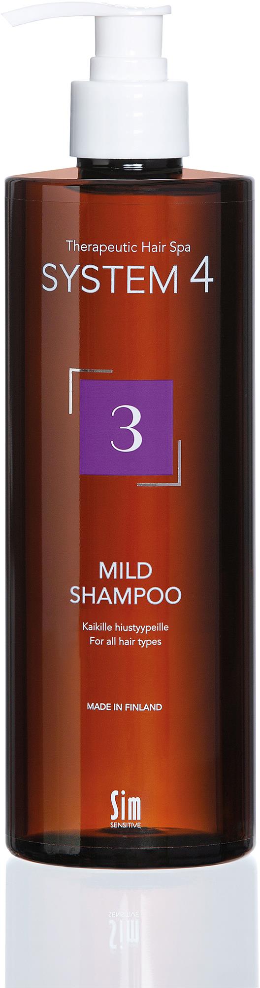 SIM Sensitive System 4 3 Mild Shampoo 500 ml