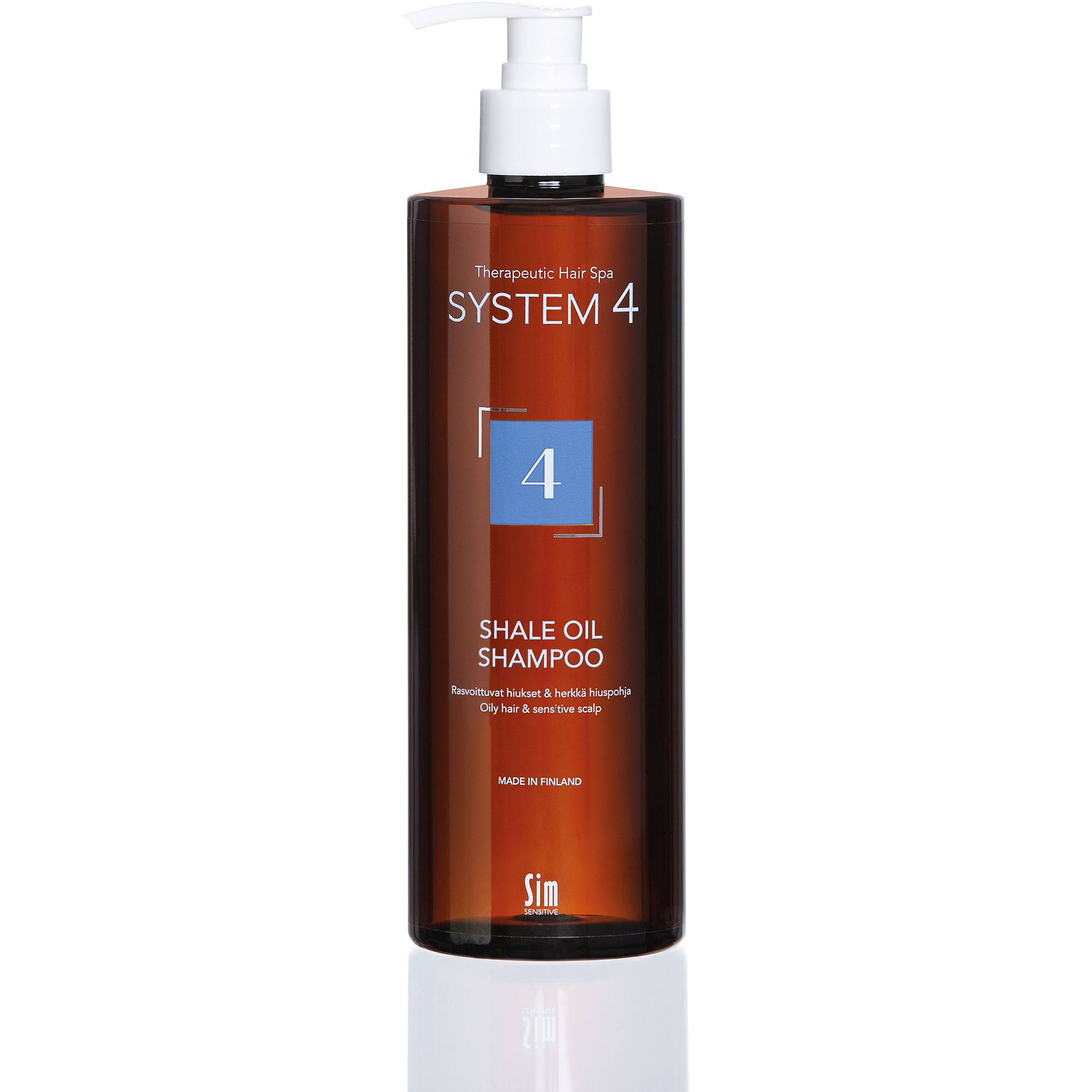 Sim Sensitive System 4 4 Shale Oil Shampoo 500 ml billede