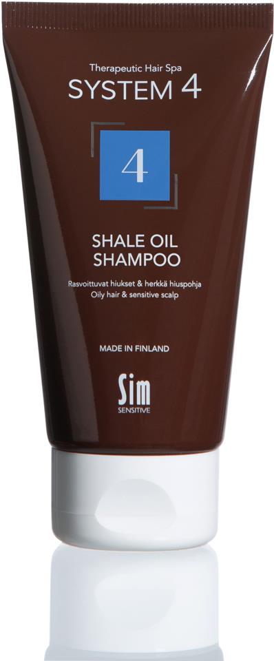 Sim Sensitive System 4 4 Shale Oil Shampoo 75 ml