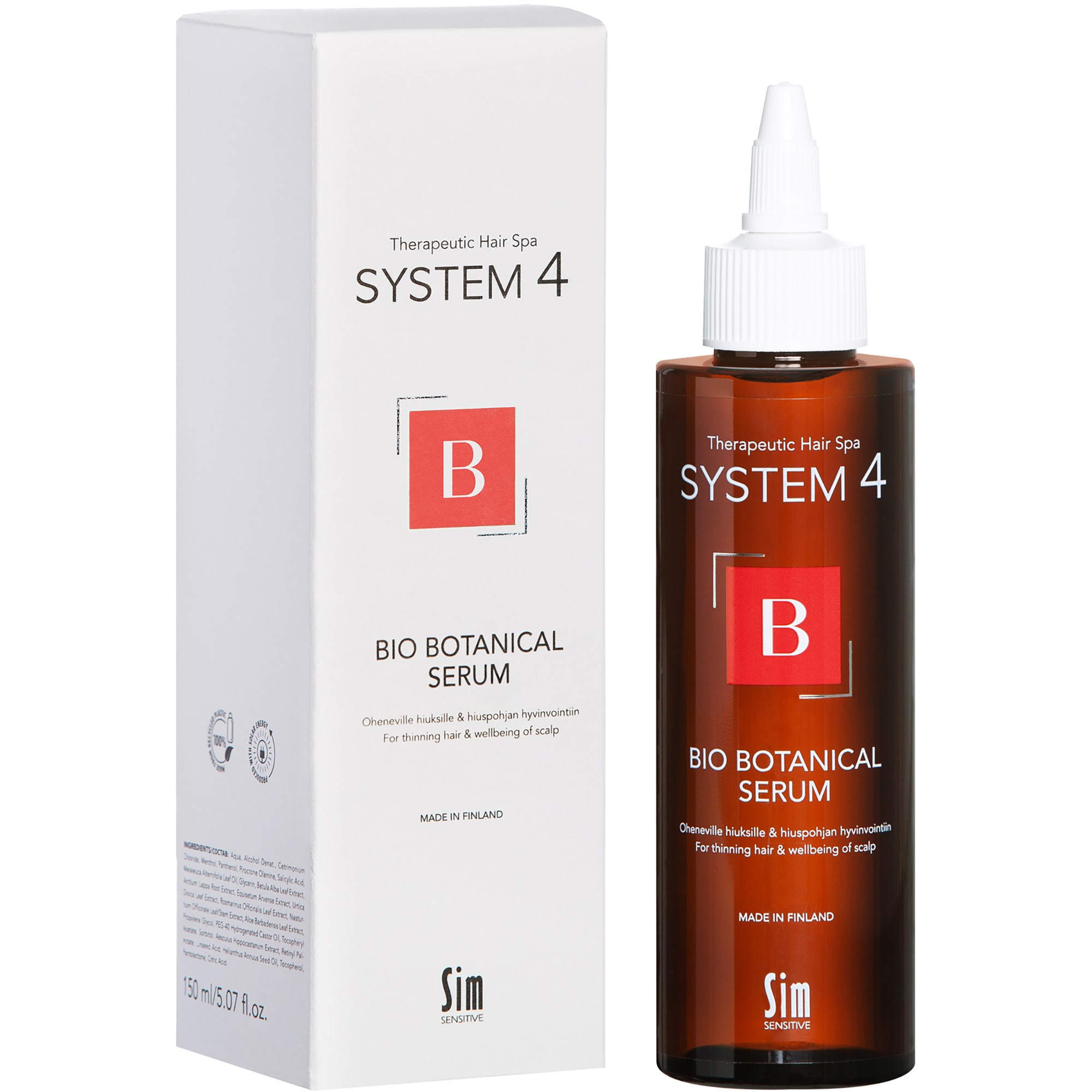 Sim Sensitive Bio Botanical System 4 Serum 150 ml billede