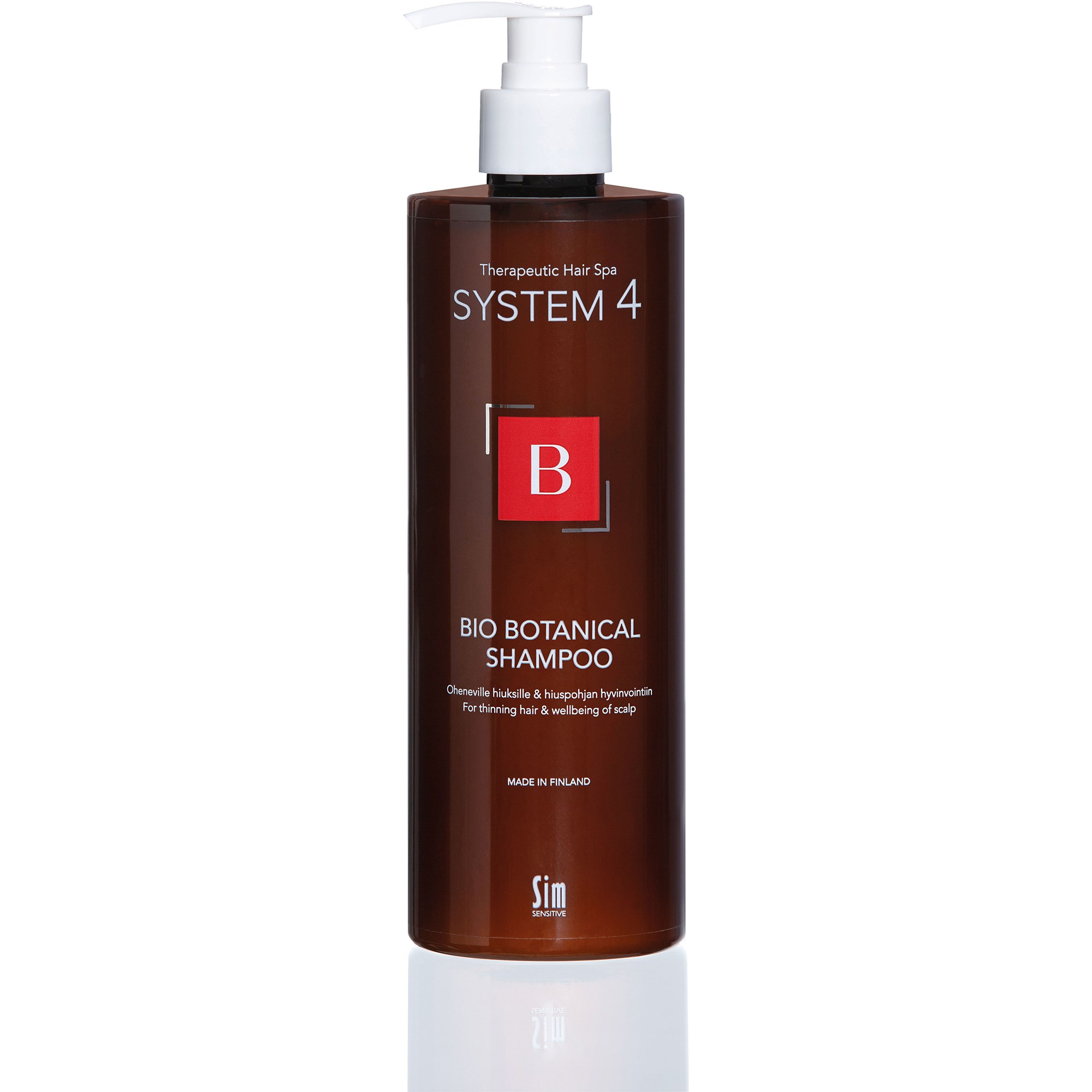 Sim Sensitive Bio Botanical System 4 Shampoo 500 ml billede