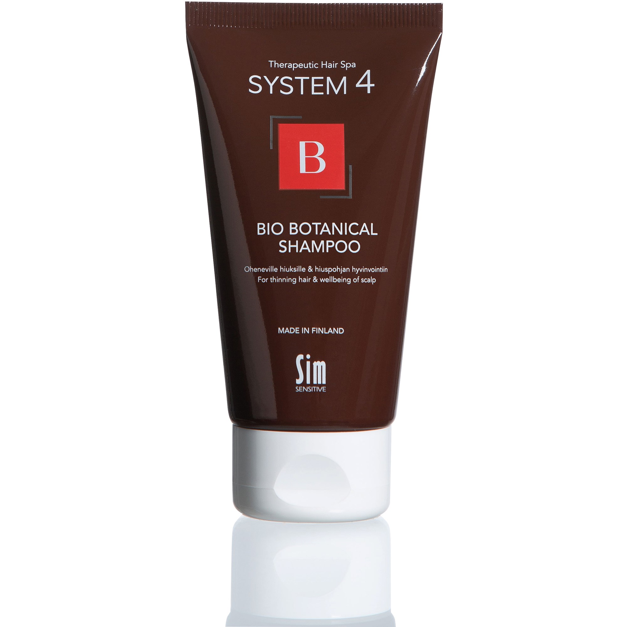 Läs mer om Sim Sensitive Bio Botanical System 4 Shampoo 75 ml