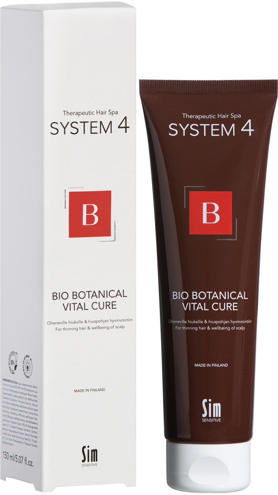 Sys 4 Sim Sensitive Bio Botanical System 4 Vital Cure 150 ml | lyko.com