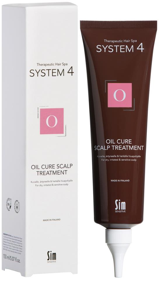 Sim Sensitive System 4 O Oil Cure Scalp Treatment 150 ml