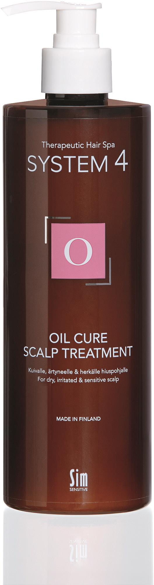Sim Sensitive Oil Cure System 4 Scalp Treatment 500 ml