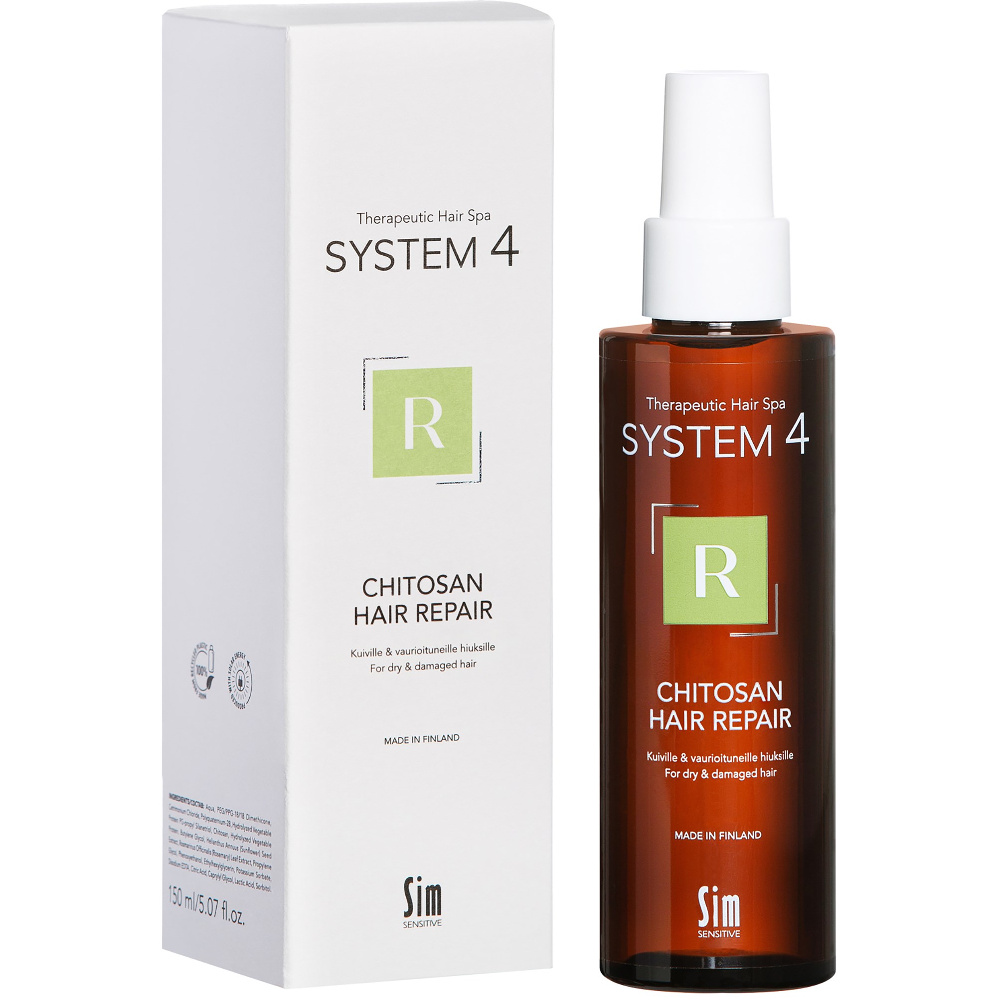 Läs mer om Sim Sensitive Chitosan System 4 Hair Repair 150 ml