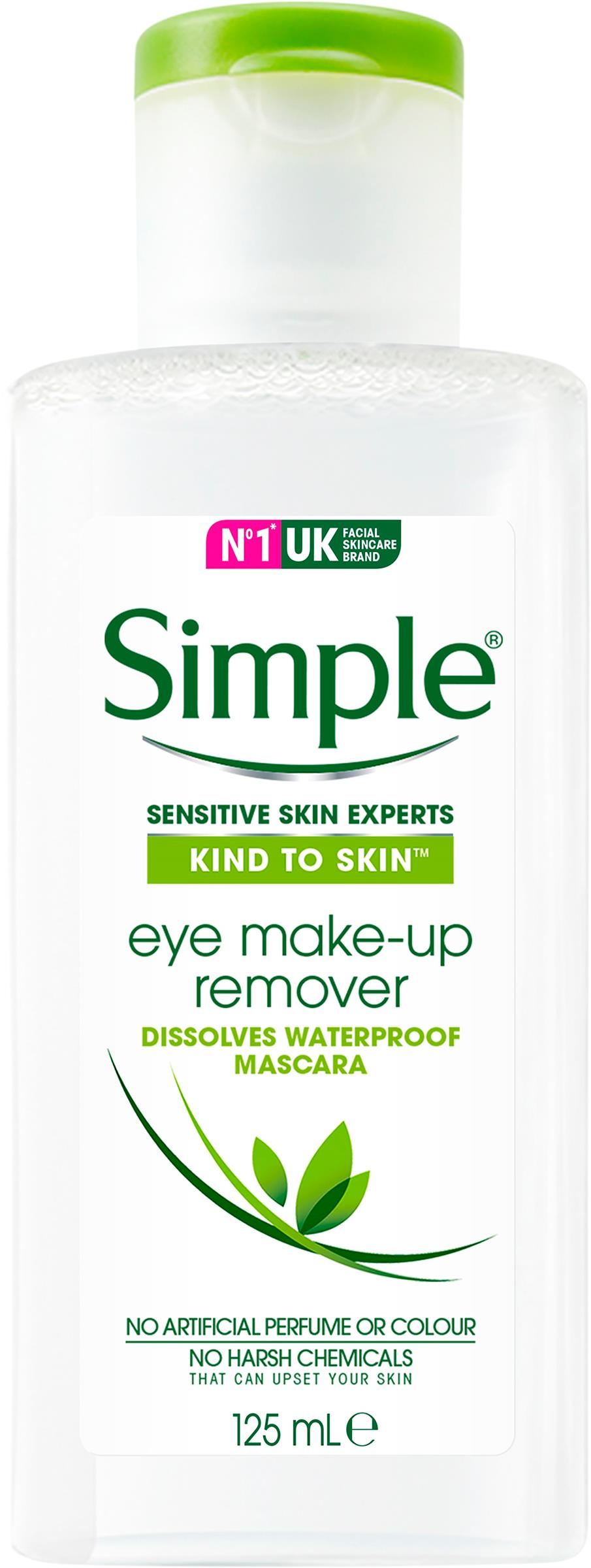 Simple Eye Makeup Remover Liquid 125 ml