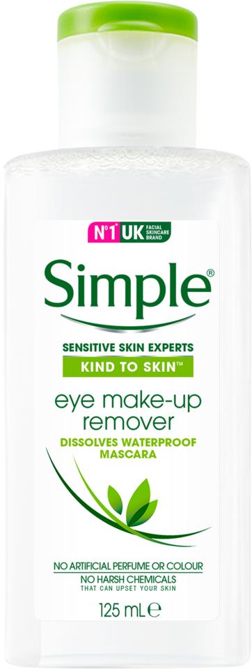Simple Eye Makeup Remover Liquid 125ml