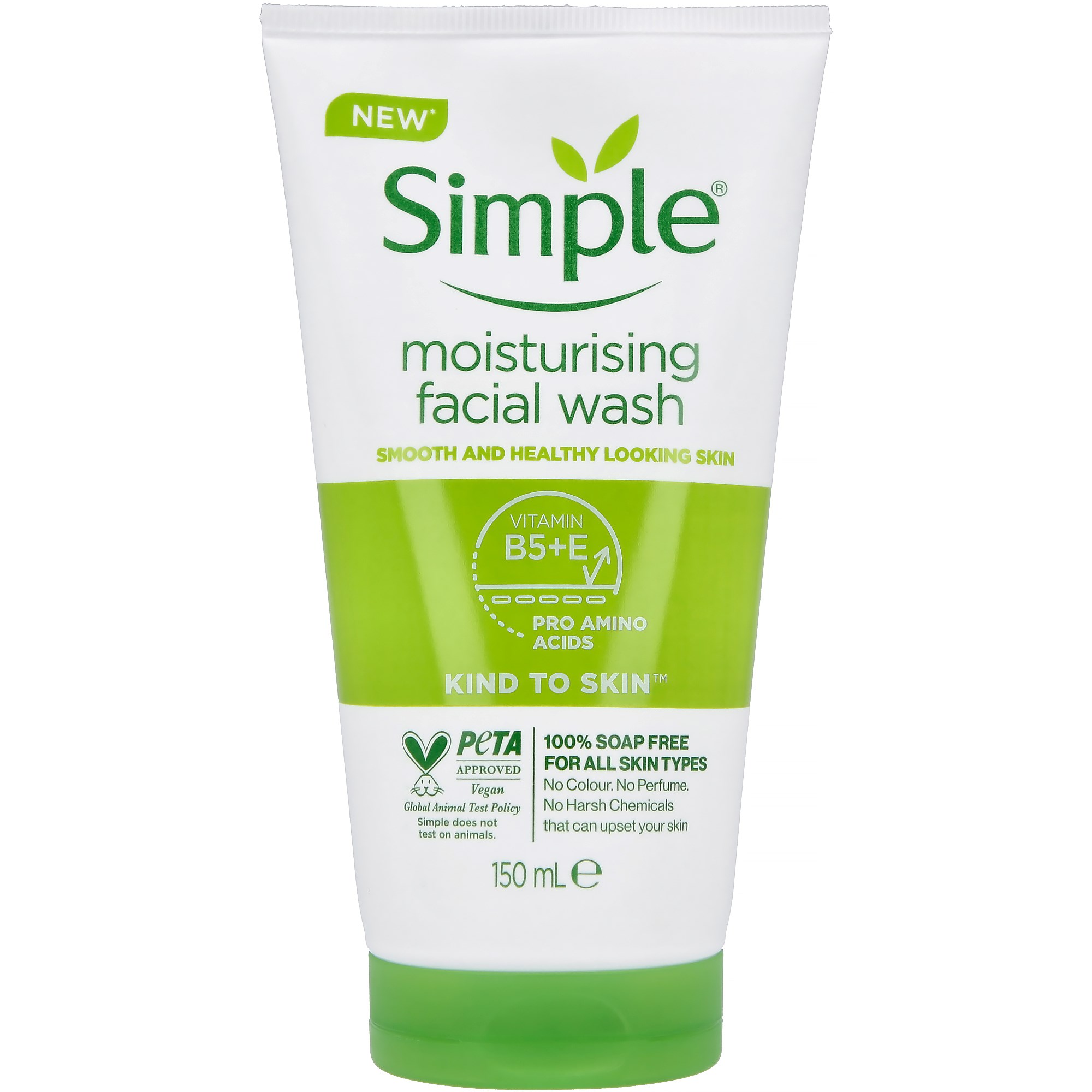 Simple Moisturising Facial Wash 150 ml