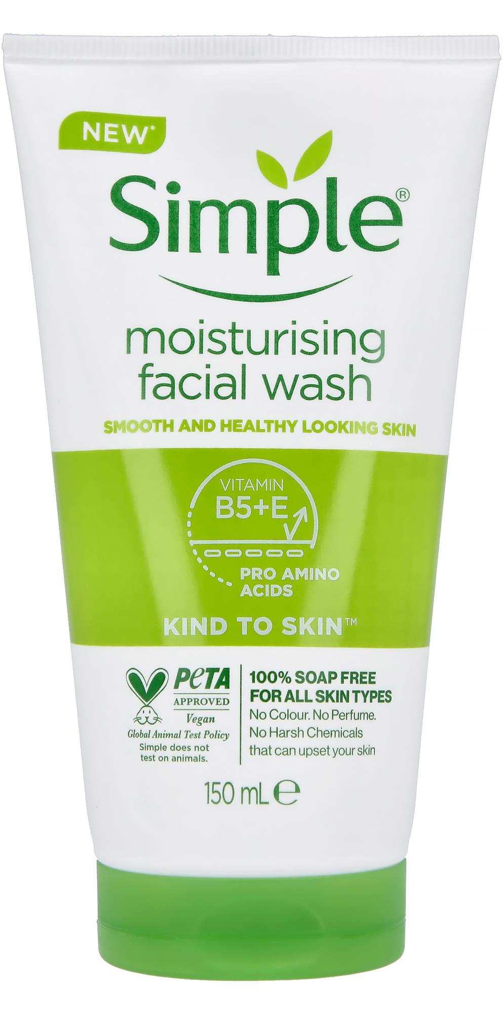 Simple Moisturising Facial Wash 150 Ml Wishupon simple-moisturising-facial-wash-150-ml-wishupon