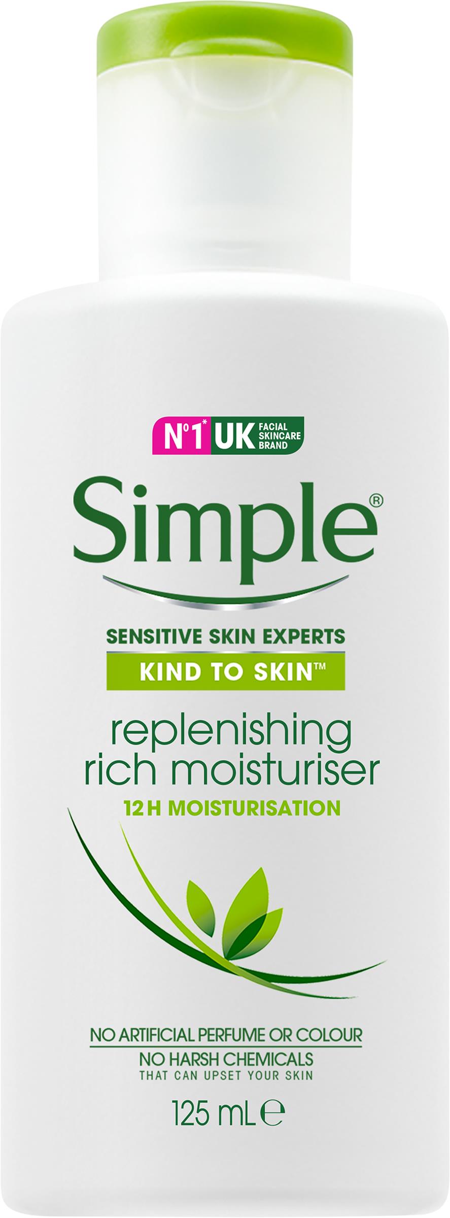 Simple Replenishing Rich Moisturiser 125 ml | lyko.com